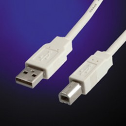 SCMP USB-Kabel 2.0 grau ,...