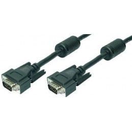 icecat_LogiLink VGA Cable 2xST black 2x Ferrit Core 5M, CV0003