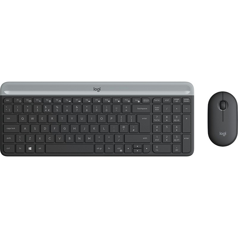 5099206086609 - 920-009204 Logitech Niederlande NL Logitech MK470 Wireless Slim Desktopset US Layout 920-009204 5099206086609