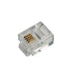 icecat_LogiLink Modular Plug for flat cables, RJ11 6P4C, MP0018