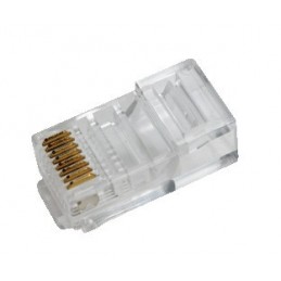 icecat_LogiLink Modular Plug for flat cables 100pcs, RJ45 8P8C, MP0020