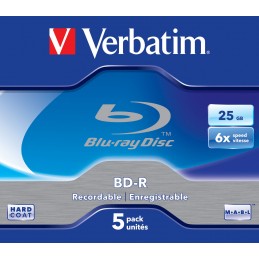 icecat_VERBATIM BD-R 25 GB, Blu-ray-Rohlinge, 43715