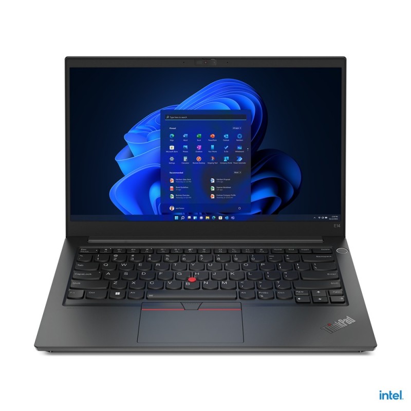 0196800417695 - ThinkPad E14 Gen 4 21E3 - Intel Core i5 1235U   13 GHz - Win 11 Pro - Iris Xe Graphics - 8 GB RAM - 256 GB SSD TCG Opal Encryption 2 NVMe - 356 cm (14) IPS 1920 x 1080 (Full HD) - Wi-Fi 6 - Schwarz - kbd Deutsch - mit 1 Jahr Premier Support