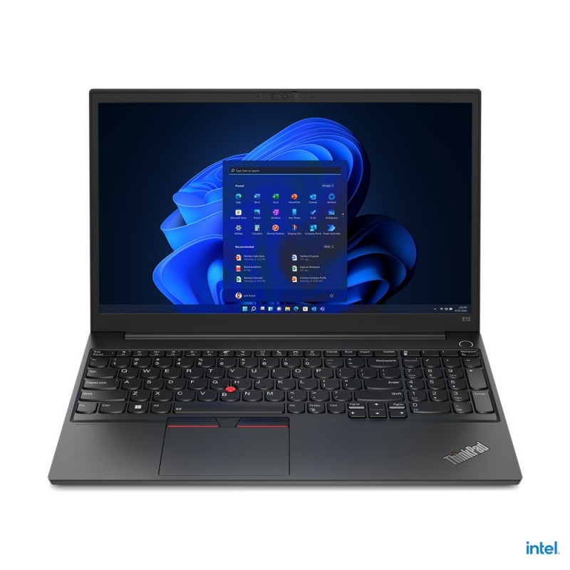 0196800180483 - ThinkPad E15 Gen 4 21E6 - Intel Core i7 1255U   17 GHz - Win 11 Pro - Iris Xe Graphics - 16 GB RAM - 512 GB SSD TCG Opal Encryption 2 NVMe - 396 cm (156) IPS 1920 x 1080 (Full HD) - Wi-Fi 6 - Schwarz - kbd Deutsch - mit 1 Jahr Premier Support