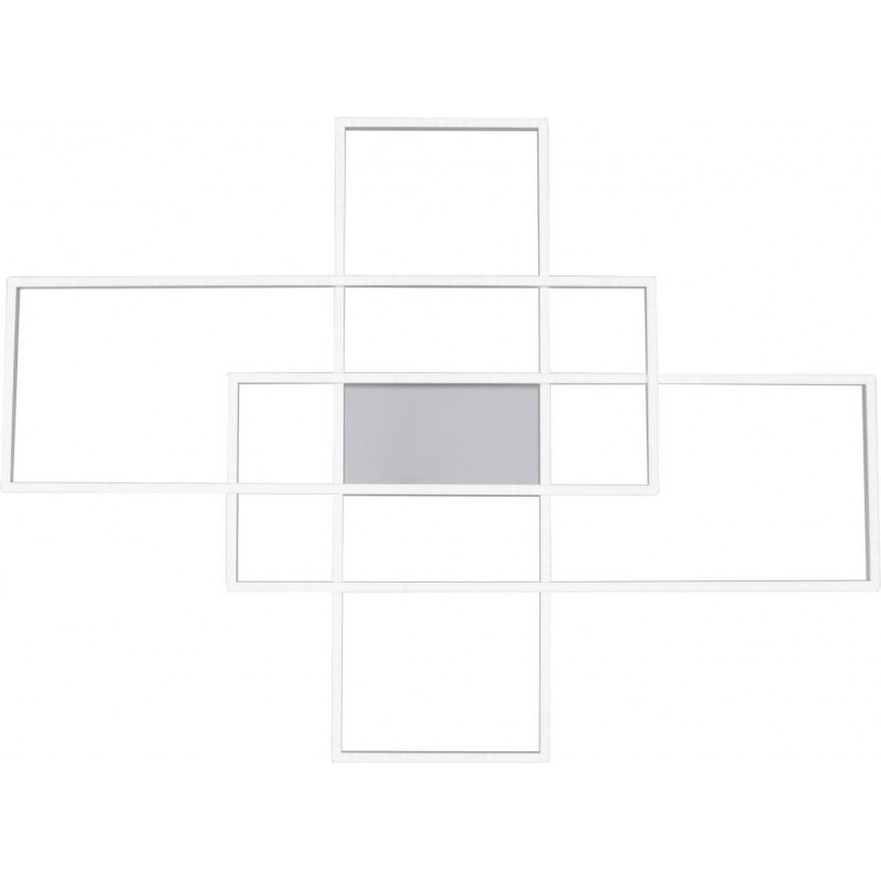 4012248321843 - Paul Neuhaus - Q-Smart led Deckenleuchte Q-Inigo in Silber tunable white inkl Fernbedienung 750x1010 mm - grey